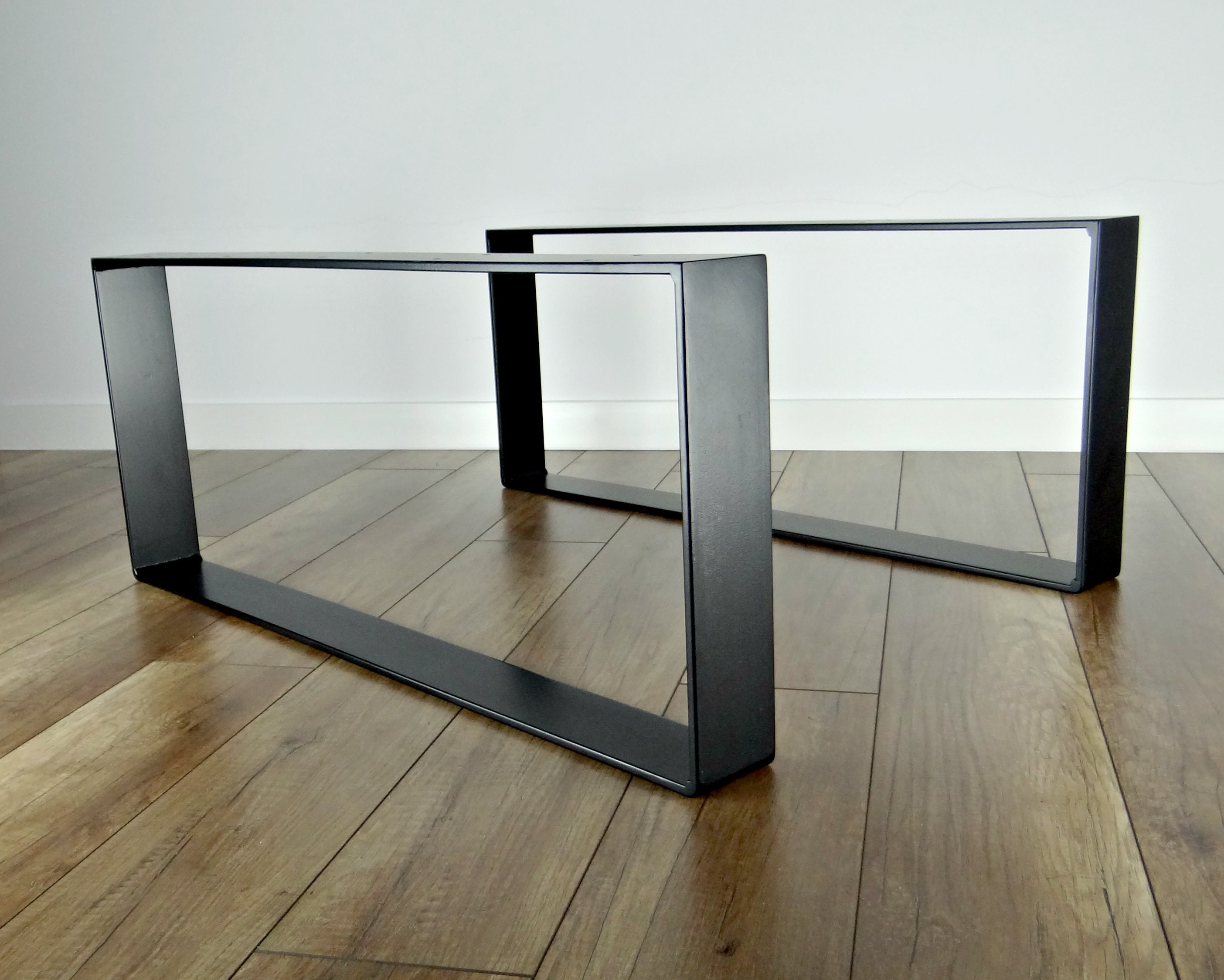 Patas de mesa de café de metal. Patas laterales de acero Etsy