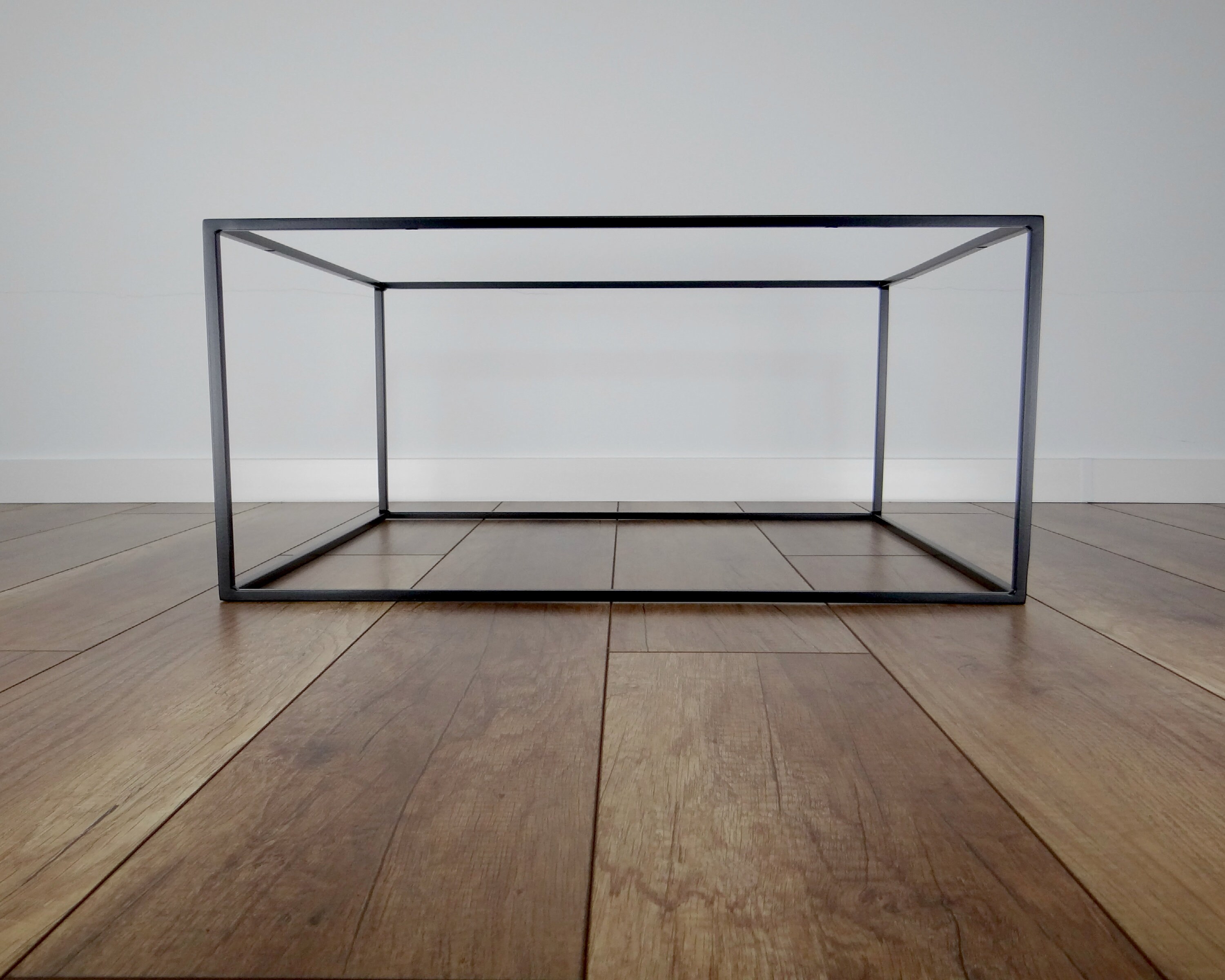 Slim Metal Base for Coffee Table 60x80cm. Mid Century Modern