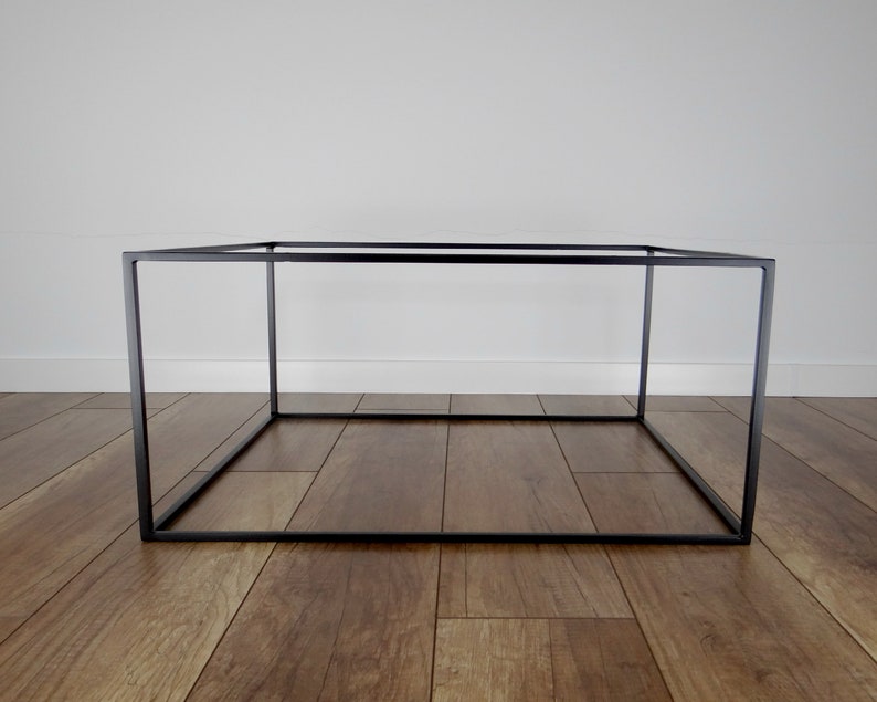 Slim Steel Coffee Table Base 100x60cm. Large Modern Coffee Etsy