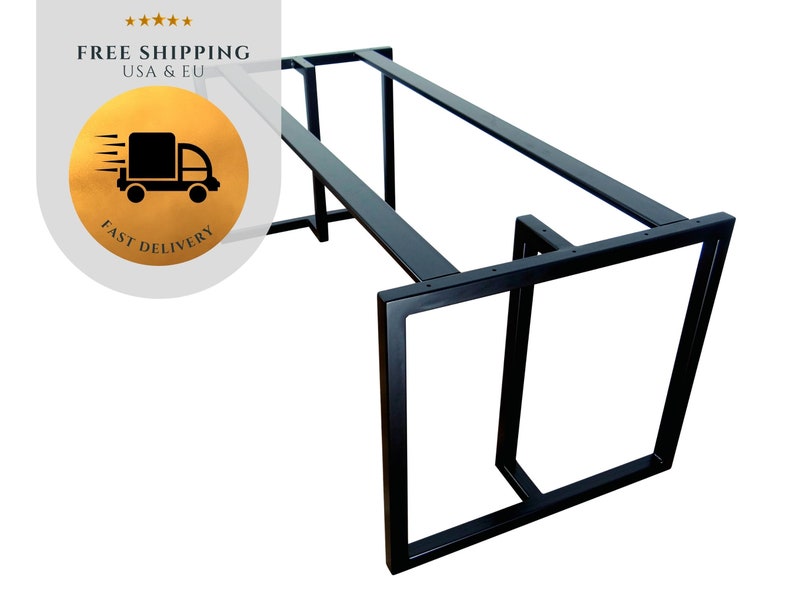 Metal Dining Table Legs for Marble and Glass Table Top. Steel Etsy