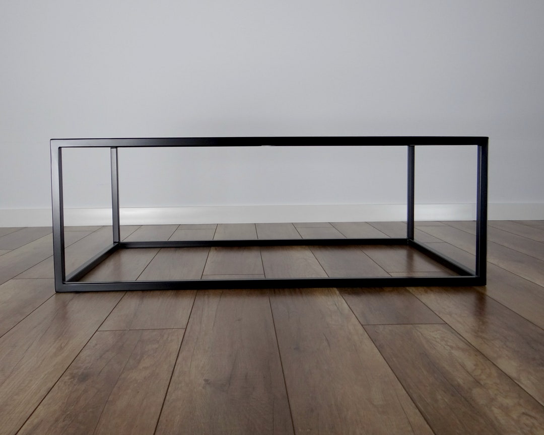 Qbic Steel Coffee Table Base 100x60cm. Large Modern Coffee Table Legs