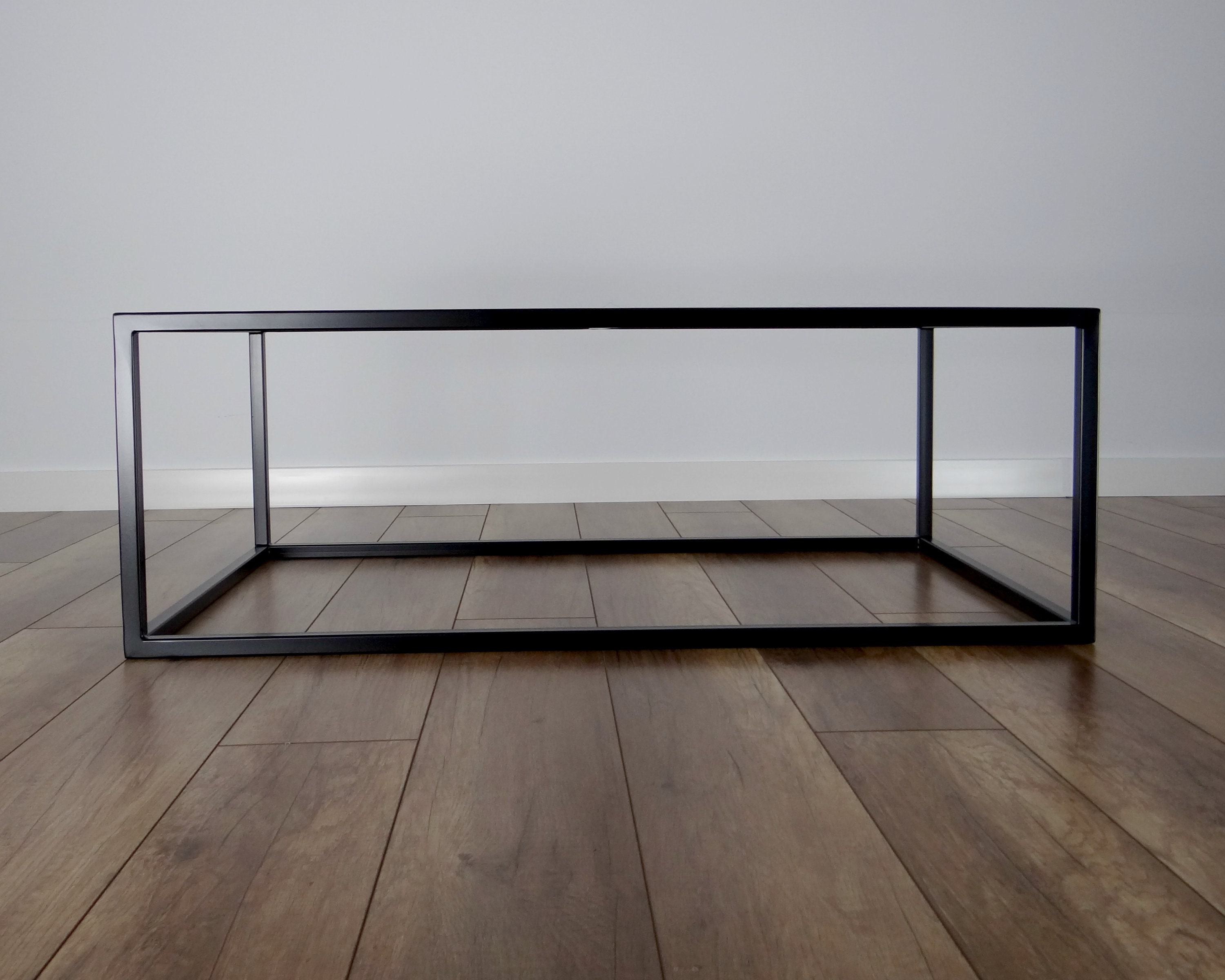 Qbic Steel Coffee Table Base 100x60cm. Large Modern Coffee Etsy
