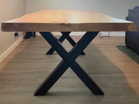 Heavy duty steel table on sale legs