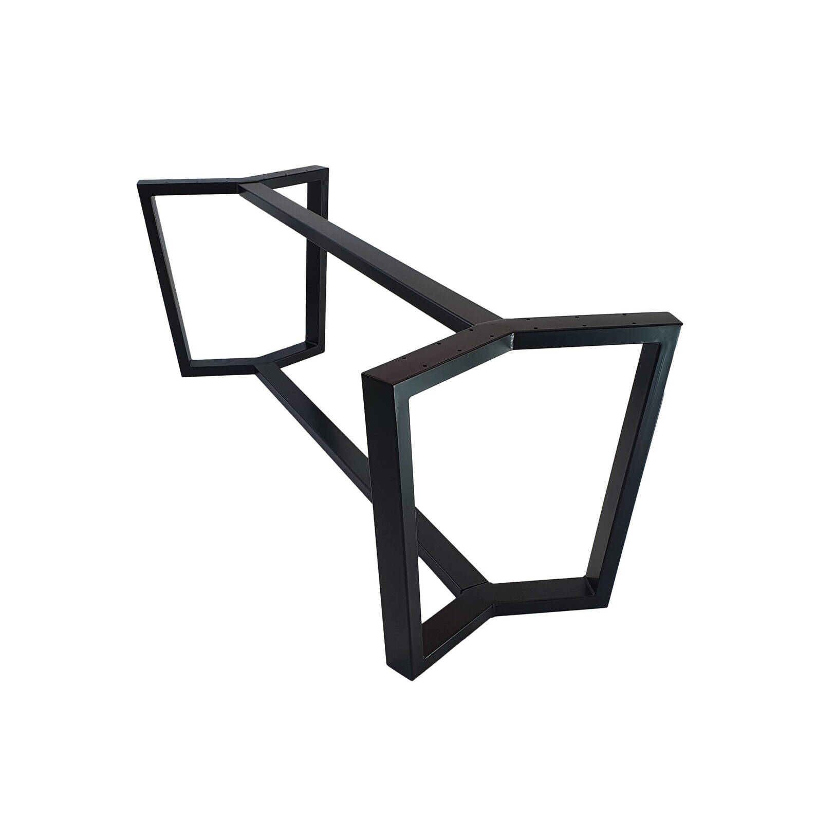 Steel Dining Table Frame AURA 80x40mm Steel Metal Table Legs Etsy