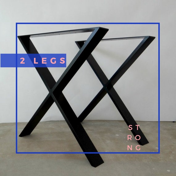 Home Living Furniture Metal Dining Table Legs Trestle Table Legs Aluminium Won T Rust Set Of 2 Modern Garden Table Legs