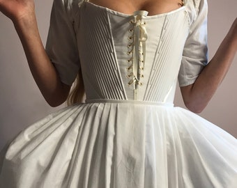 18th Century Under Petticoat for Pocket Hoops