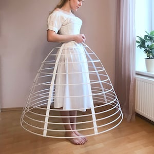 Käfig Reifrock, Krinoline 335cm Umfang