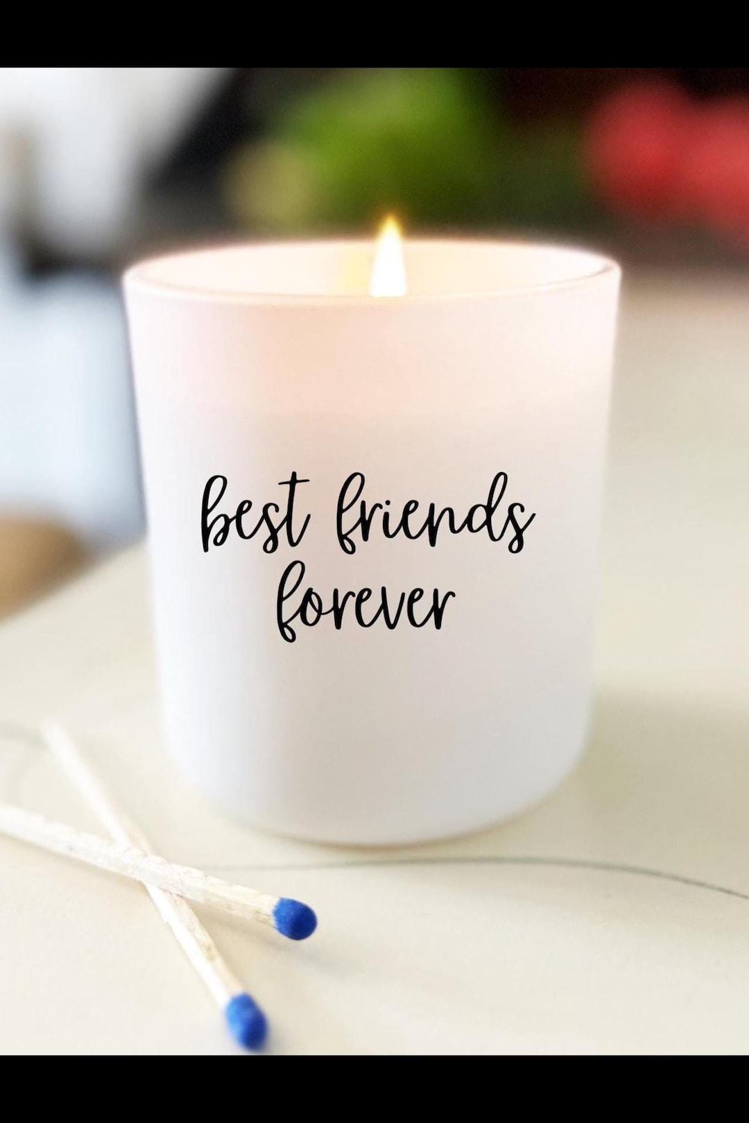 Best Friends Forever Candle and Gift Box – BFF Gift With Personalized ...