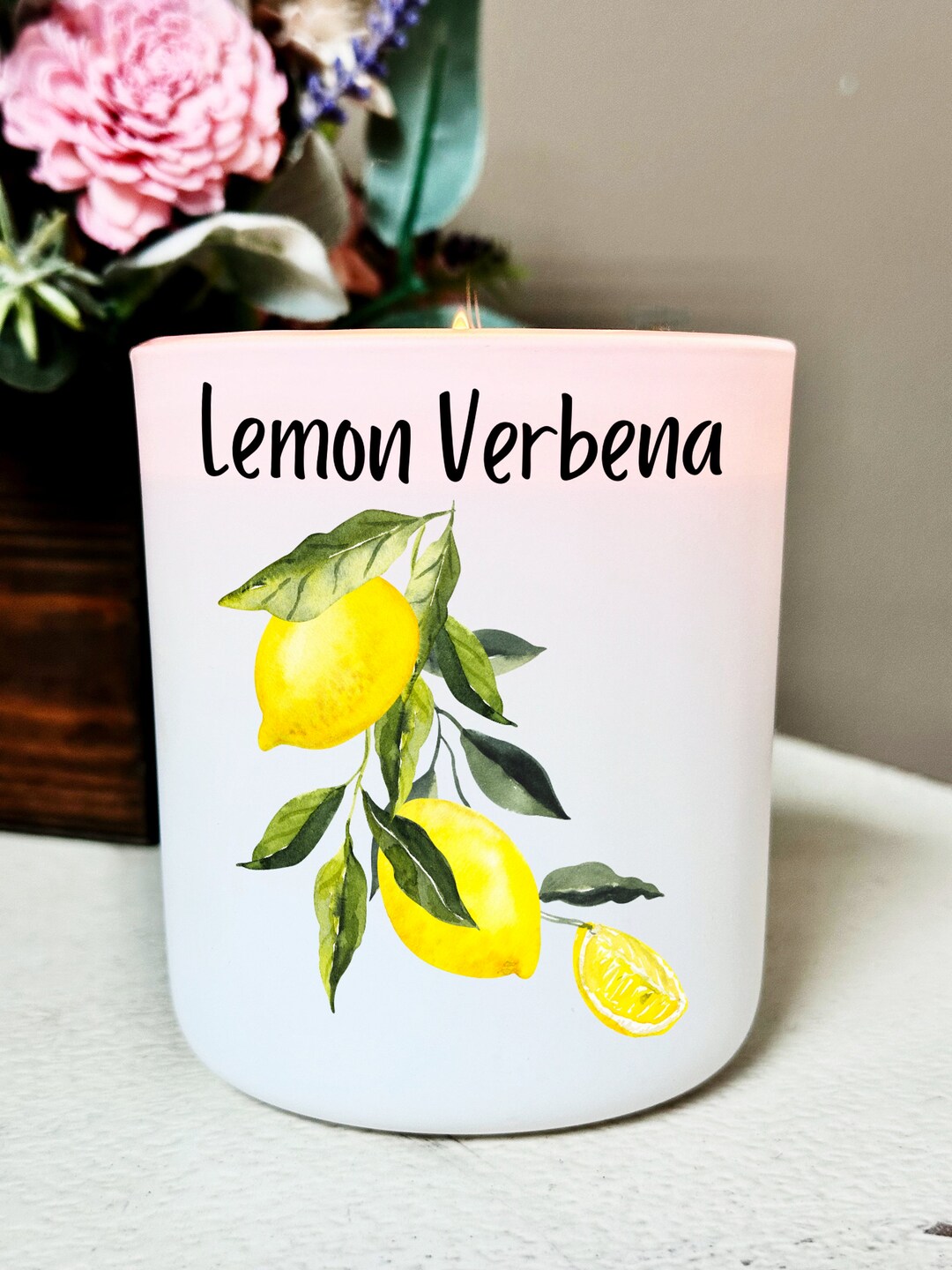 Joy To The World Candle in Grapefruit and Lemon Verbena main image 1
