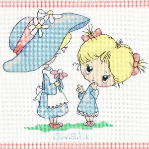 SWALK Mummy and Daughter Cross Stitch Kit