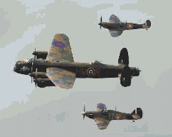 Battle of Britain Memorial Flight Cross stitch kit