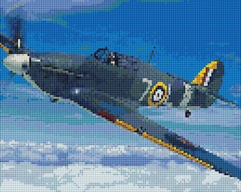 Sea Hurricane Cross stitch kit