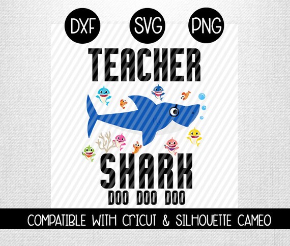 Download Teacher Shark SVG | Etsy
