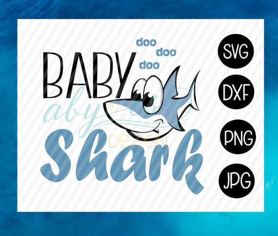Download Baby Shark doo SVG Shark silhouette Cameo Cricut cut files ...