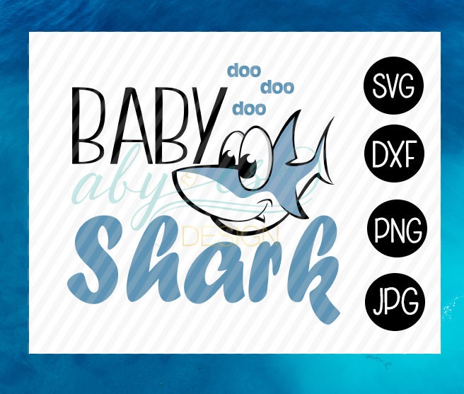 Free Free 207 Cricut Silhouette Baby Shark Svg SVG PNG EPS DXF File