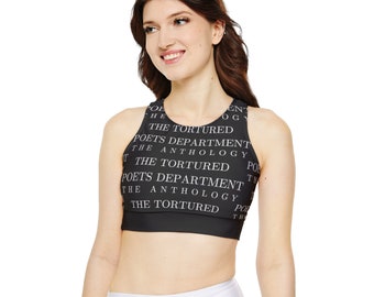 Taylor Swift The Tortured Poets Department: The Anthology Fully Lined, Padded Sports Bra