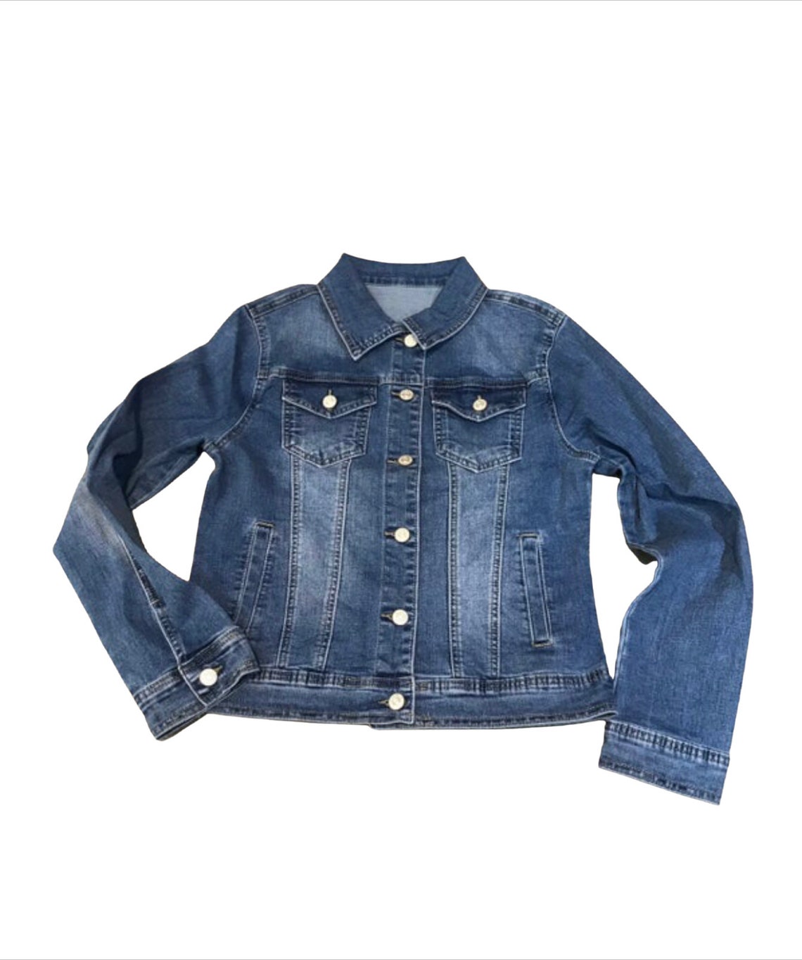 Denim Jacket With Angel Wings / Denim Jacket With Sequins - Etsy