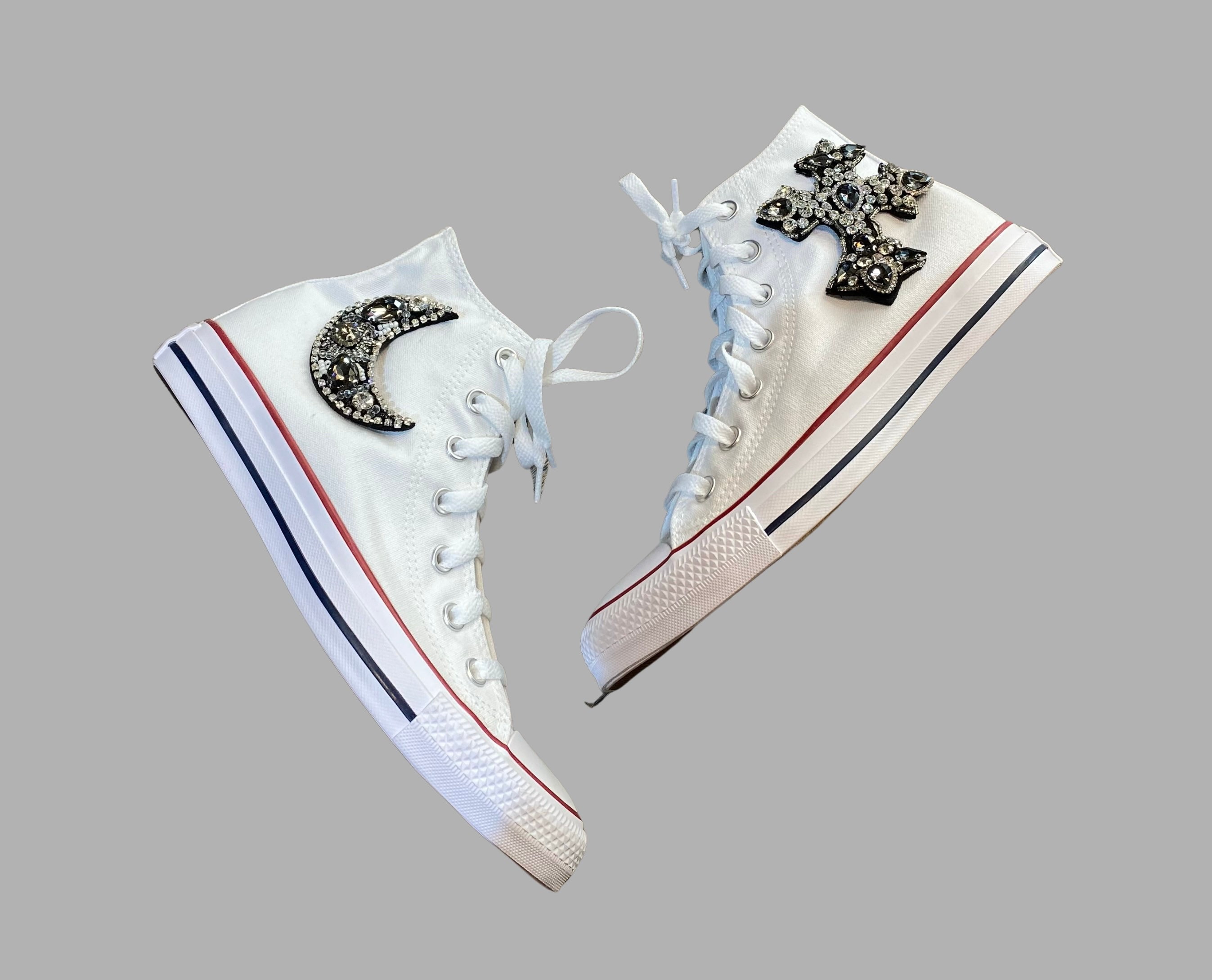 Star Converse Sneaker/beaded - Etsy