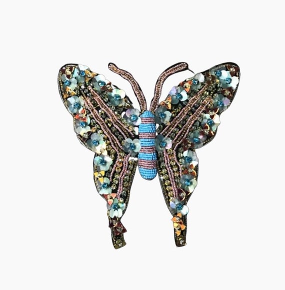 Parche ropa mariposa / parche pedrería /parche para ropa | Etsy México