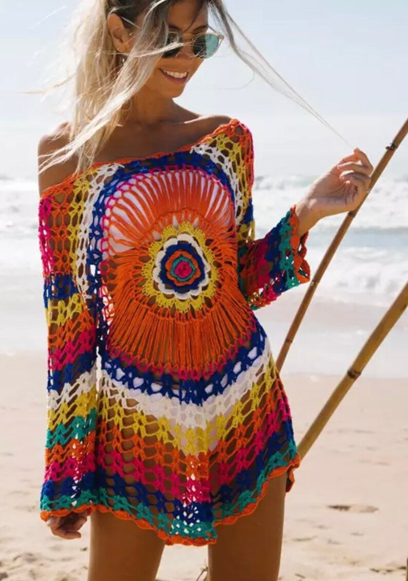 Crochet Dress/beach Dress/crochet Dress Etsy