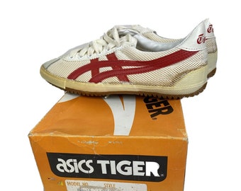 Vintage ASICS Tigress Tiger Shoes Lady Blanco - Etsy España