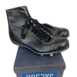 Commerce toast lark Vintage 70s Brooks Men's 7.5 Shoes Football Cleats Black - Etsy Norway