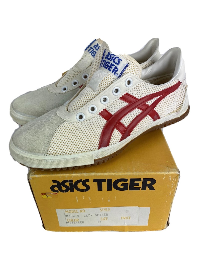 Vintage 70s ASICS Tiger Lady Spiker Women's Volleyball Etsy