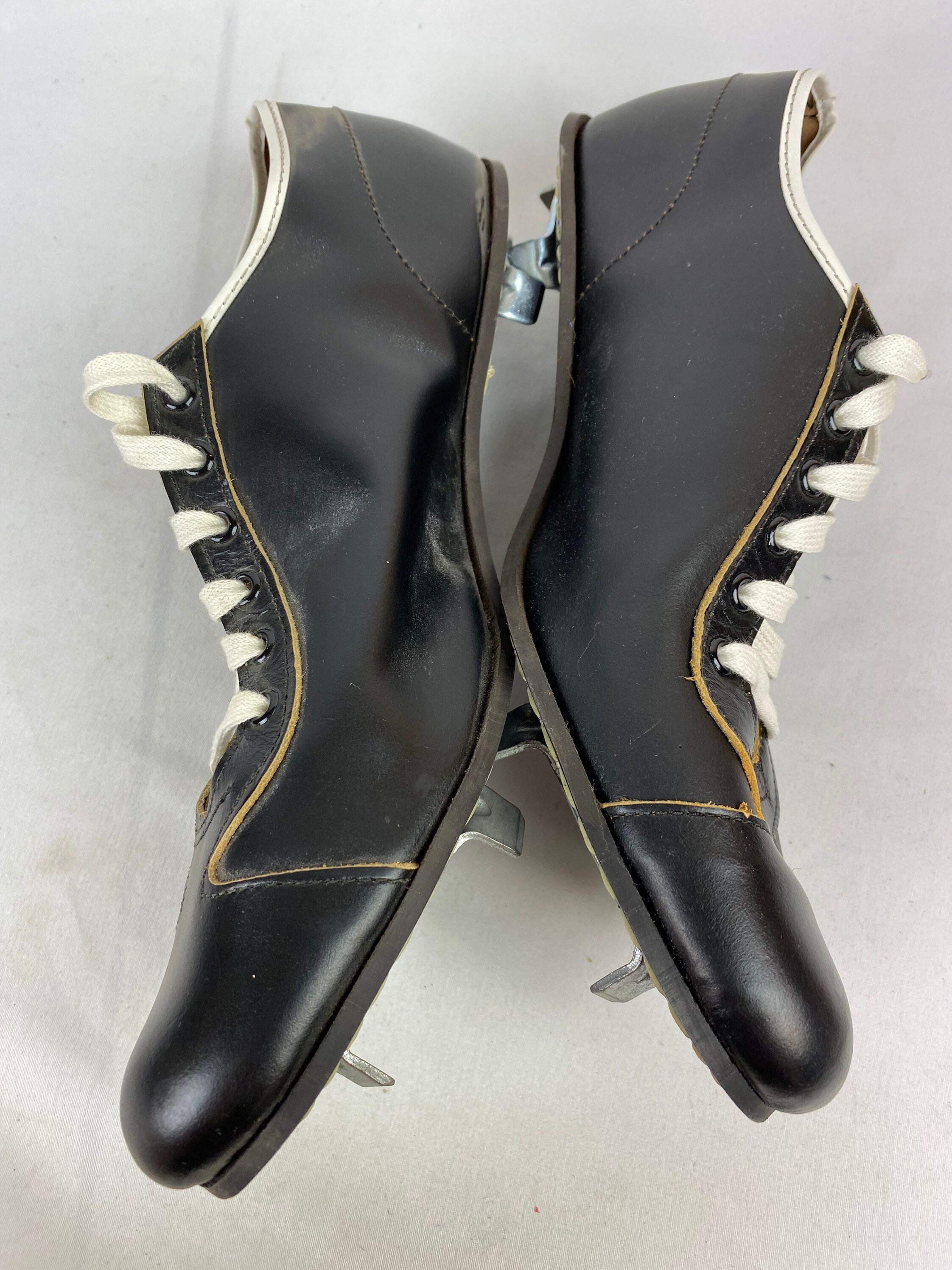 Vintage 70's Men's Baseball Shoes Leather Style 175 Etsy