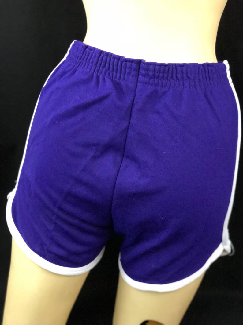 Vintage Russell Athletic Gym Shorts Striped Deadstock