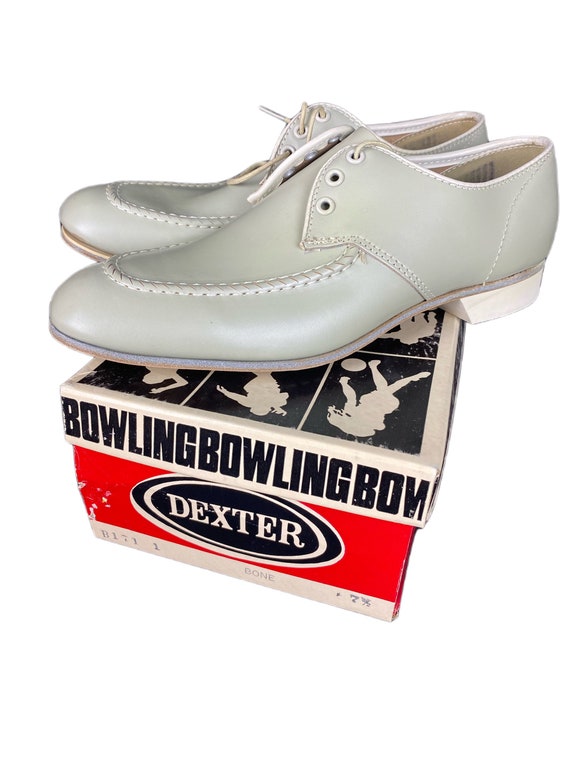 Vintage Dexter Bowling Shoes Leather 