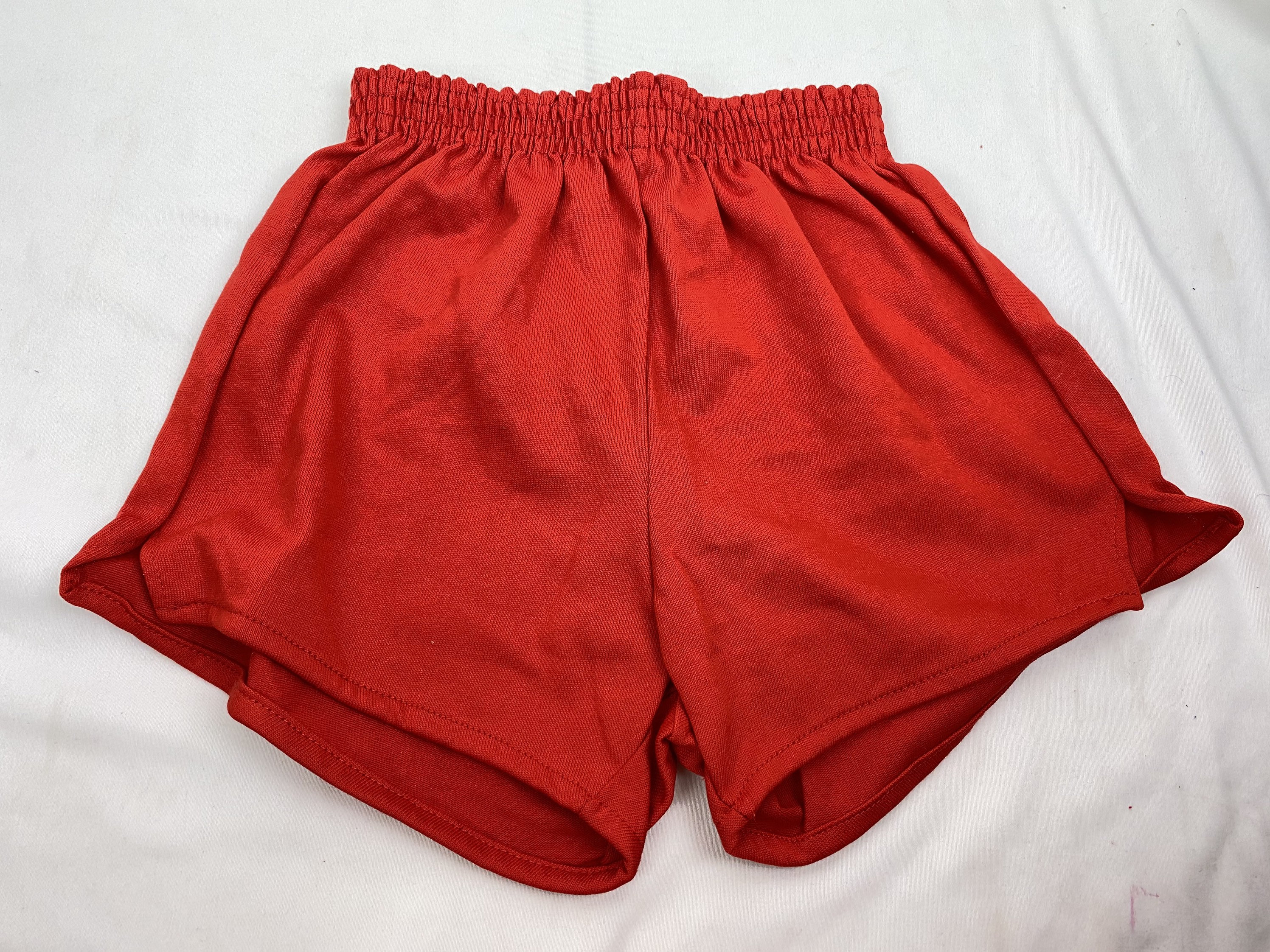 Vintage Solid Gym Shorts Russell Athletic Deadstock 80s Made In USA Kleding Gender-neutrale kleding volwassenen Shorts 