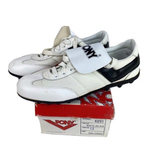 Vintage 70s Pony zapatos de fútbol Challenger tamaño 11 - Etsy