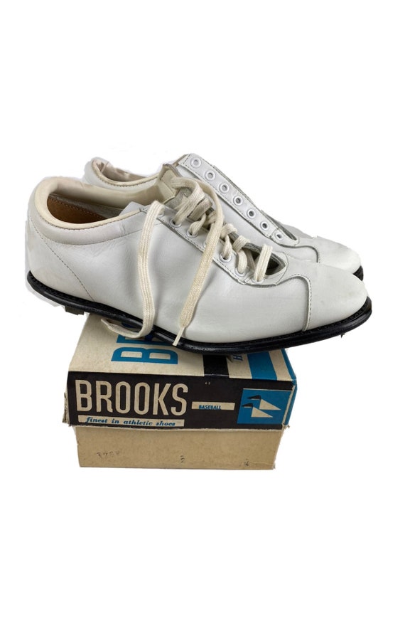 white leather brooks