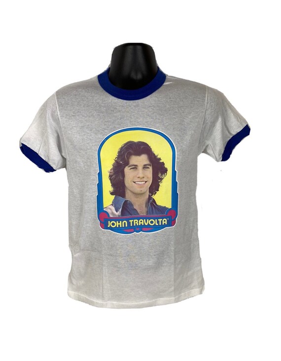 Vintage John Travolta Ringer T-shirt Adult Small H