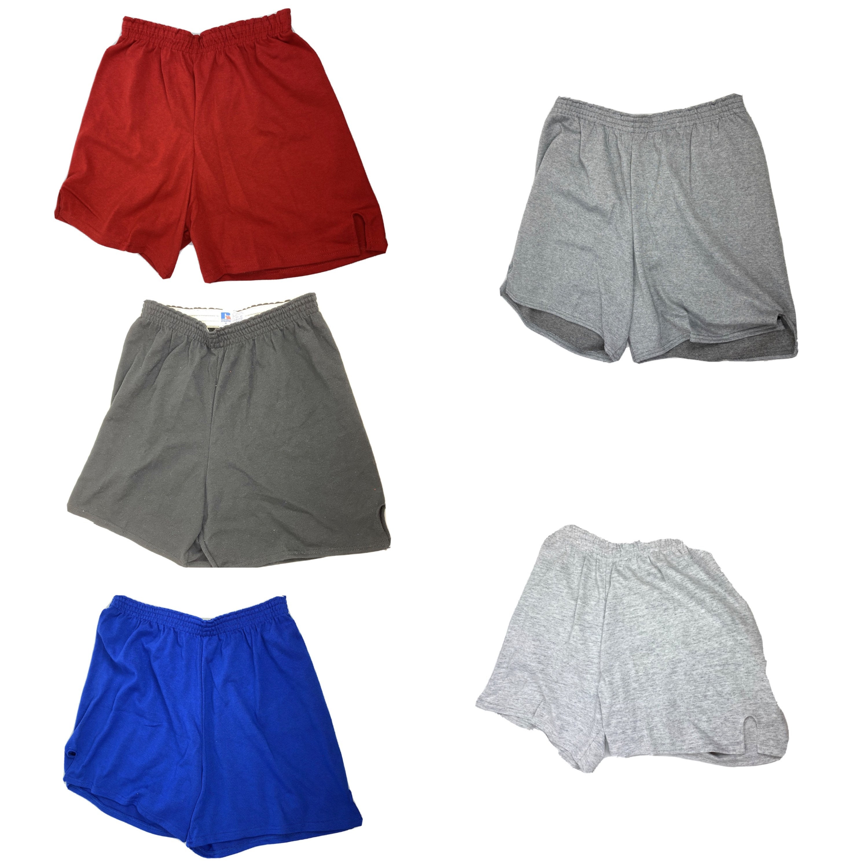 Vintage Russell Athletic Gym Shorts Solid Long Cut Deadstock Etsy