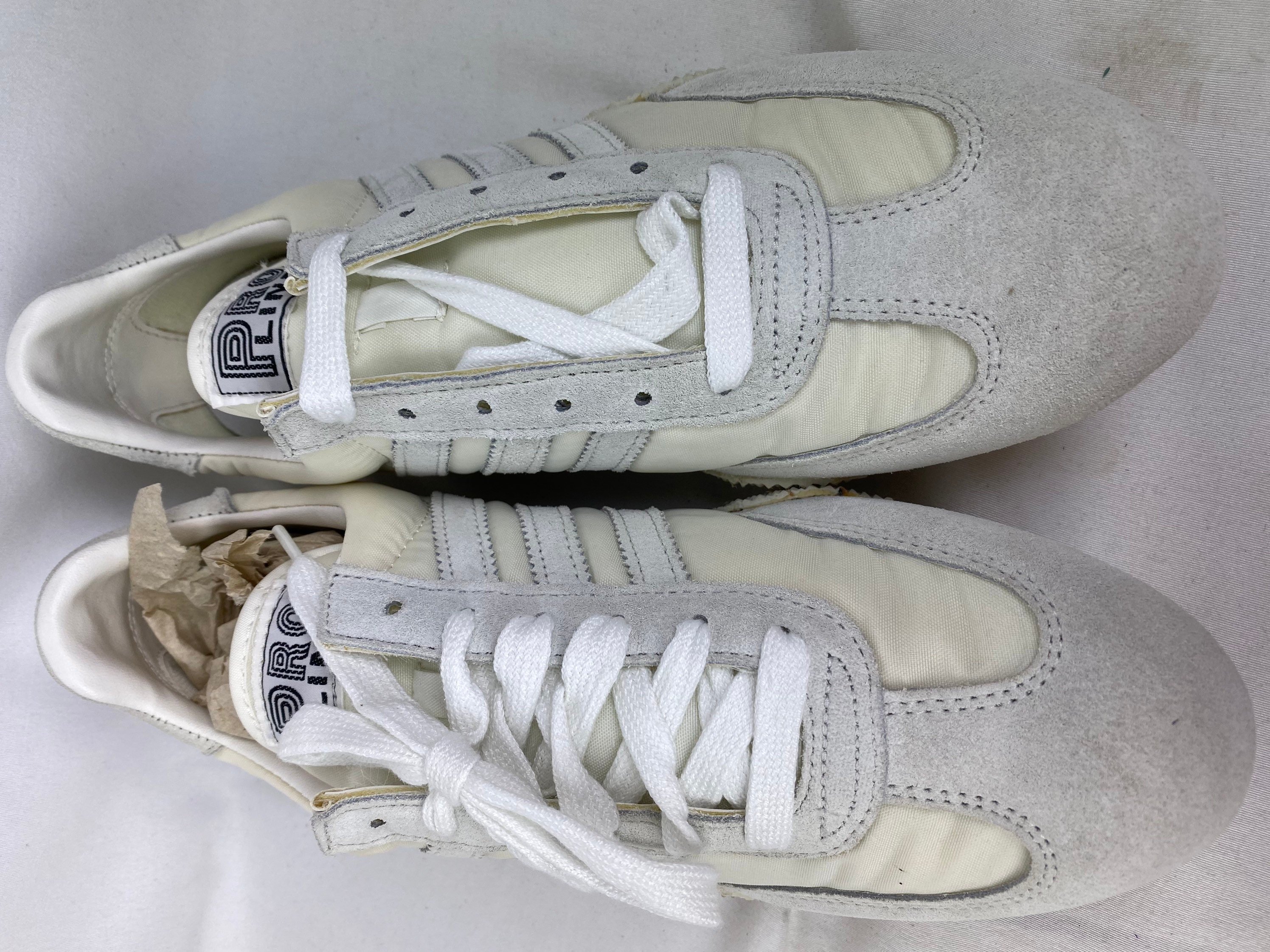 Vintage Track Shoes Pro Line White Mens Deadstock 80s S650M Etsy