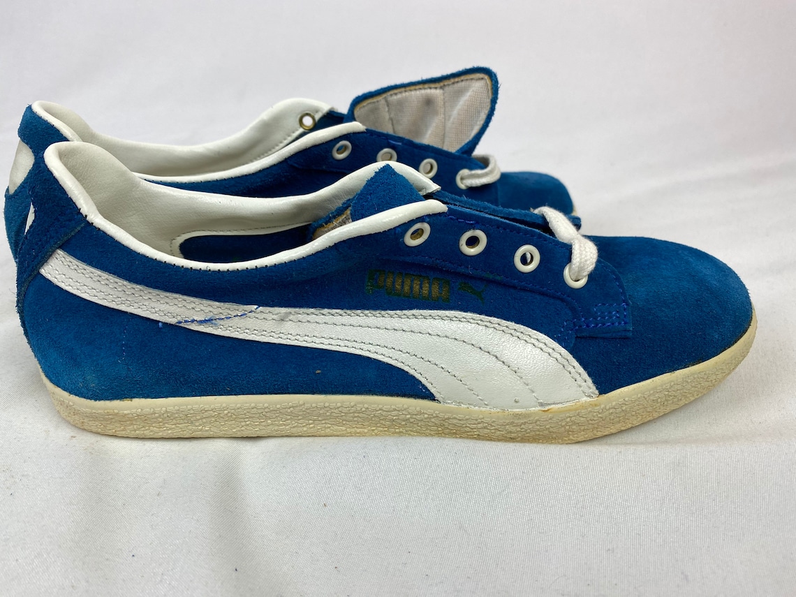Vintage anni '70 Puma Lady Scarpe da tennis Blu Camoscio Etsy Italia Vintage anni '70 Puma Lady Scarpe da tennis Blu Camoscio Etsy Italia