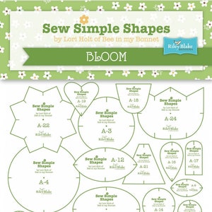 Bloom Sew Simple Shapes Template Set by Lori Holt