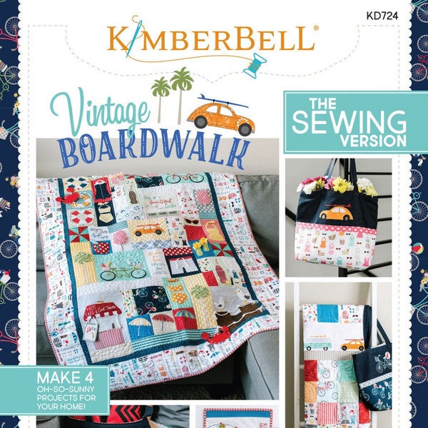 Vintage Boardwalk Sewing Project Book by Kimberbell Designs