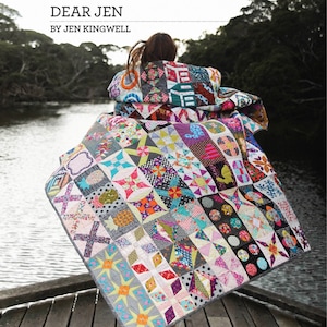 Dear Jen Quilt Pattern Booklet by Jen Kingwell