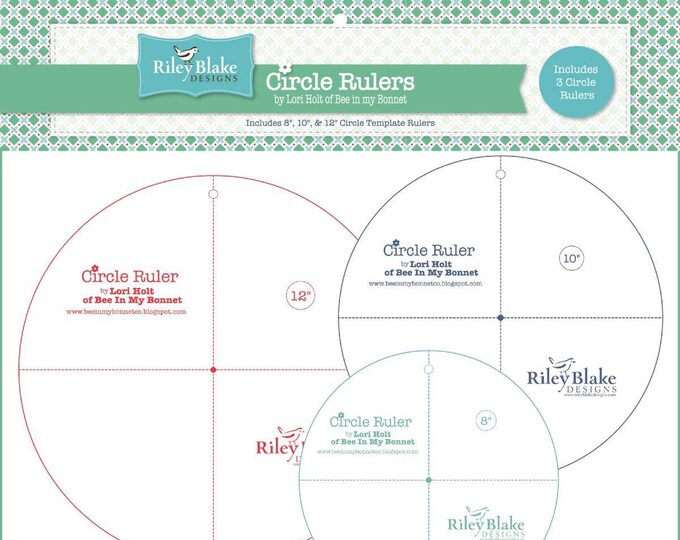 Lori Holt Circle Rulers Set 2 Etsy