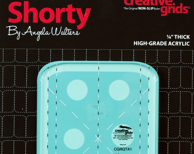 Creative Grids Quilting Tool Set - 4 Pack With Squiggy, Archie, Shorty & Slim Rulers