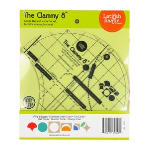 Clammy 8in Ruler