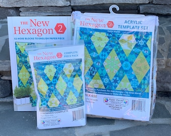 The New Hexagon 2 Complete Kit with English Paper Piecing