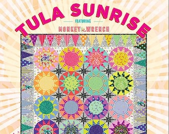 Tula Sunrise Quilt Paper Pieces and Pattern Set