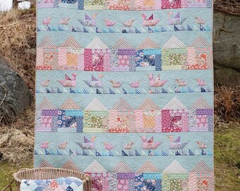 Bird quilt pattern | Etsy