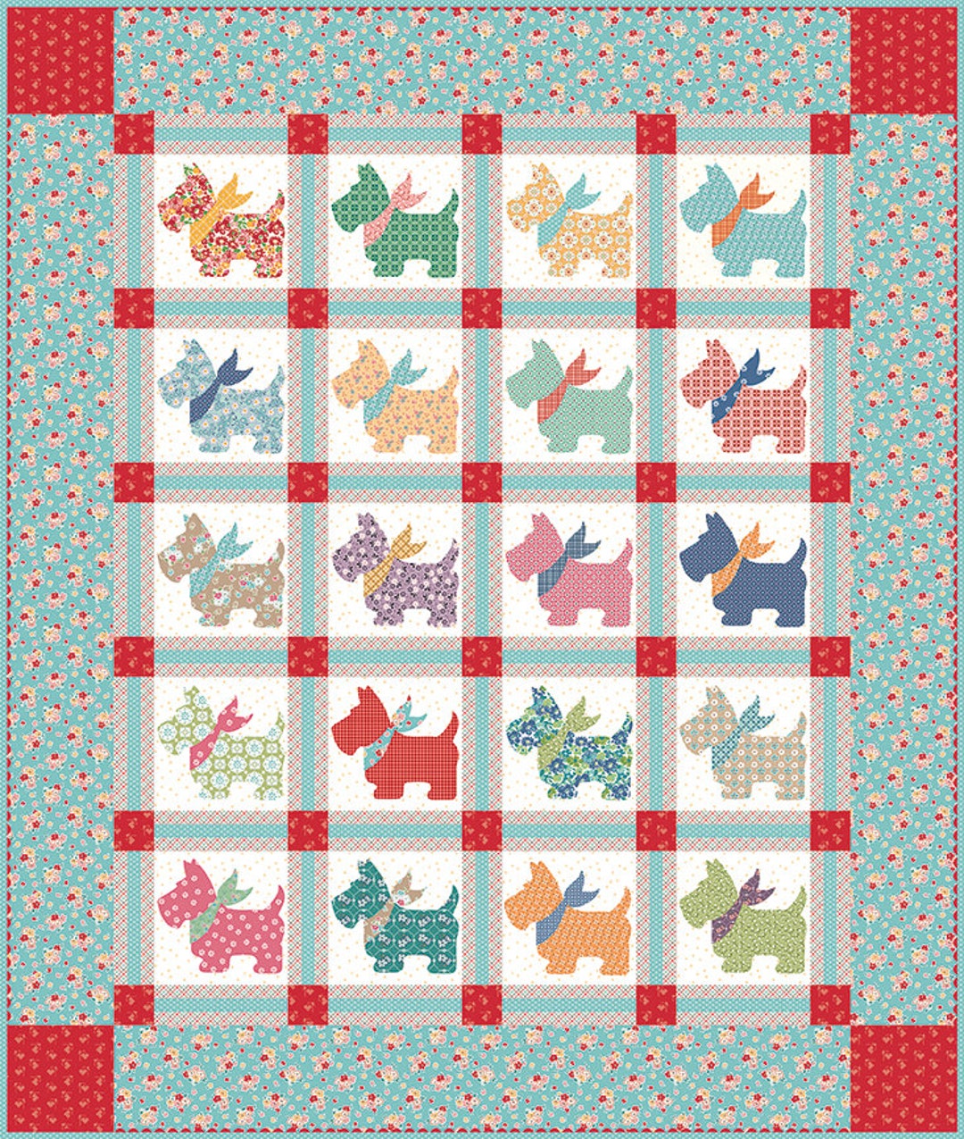 Create Kids Couture: Patchwork Scotty Dog