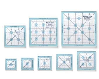 Juego de reglas para acolchado Lori Holt Cuts, 8 piezas