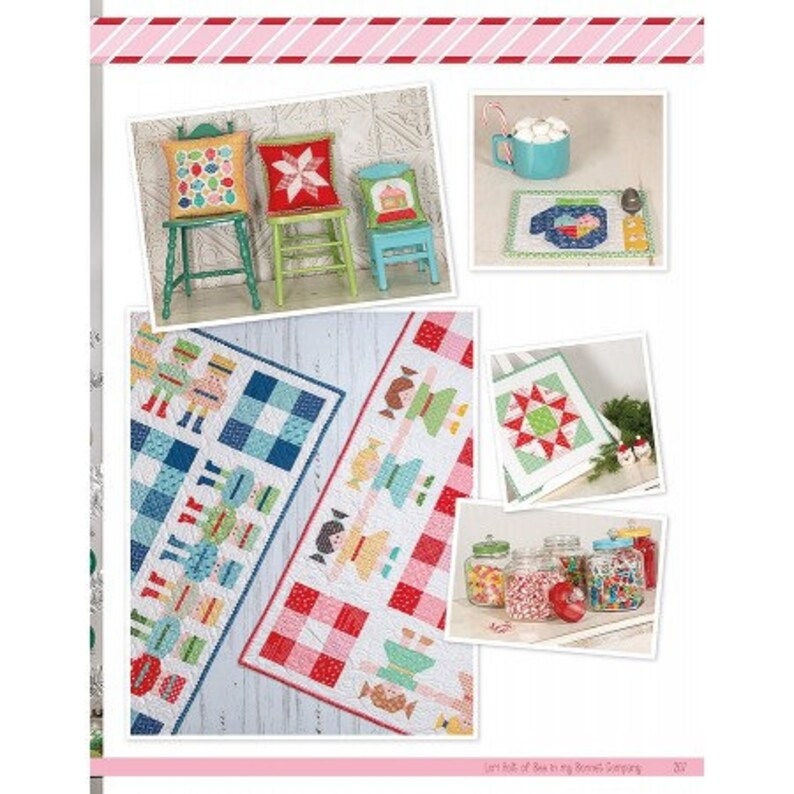 Vintage Christmas Book by Lori Holt Etsy