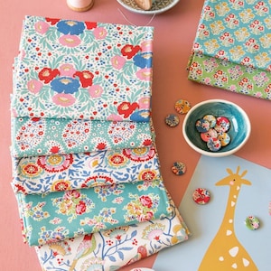 Jubilee Teal FQ Bundle by Tilda